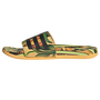 Adidas X Farm Rio Adilette Comfort Slide Badelatschen Badeschlappen Sandale gr�n/gelb/orange/schwarz JI2263