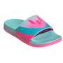 Adidas Lionel Messi Adilette Comfort Slide Badelatschen Badeschlappen Sandale t�rkis/pink JR6327