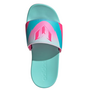 Adidas Lionel Messi Adilette Comfort Slide Badelatschen Badeschlappen Sandale t�rkis/pink JR6327