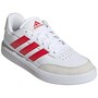 Adidas Courtblock Classic Tennis Sneaker Sportschuhe weiss/rot JP5342
