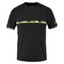 Babolat Aero Crew Neck Tee Herren T-Shirt schwarz/gr�n 2MS23011Y-2000