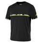 Babolat Aero Crew Neck Tee Herren T-Shirt schwarz/gr�n 2MS23011Y-2000