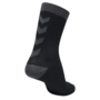 Hummel 2er Pack Element Performance Indoor Sport Socks Sportsocken Socken Handballsocken schwarz/grau 204045-1006
