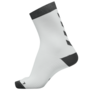 Hummel 2er Pack Element Performance Indoor Sport Socks Sportsocken Socken Handballsocken wei�/grau 204045-9295