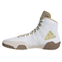 Adidas Tech Fall 2.0 Indoor Wrestlingschuhe Ringerschuhe Boxschuh Hallenschuhe weiss/gold/braun FZ5389