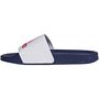 Adidas Shower Adilette Slide Badelatschen Badeschlappen Sandale weiss/blau/rot HQ6885