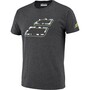 Babolat Aero Cotton Tee Herren T-Shirt grau 4US23441Y-2003