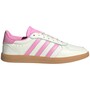 Adidas Breaknet Sleek Classic Indoor Sneaker Sportschuhe wei�/pink JH6879