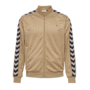Hummel Archive Regular Poly Tracksuit AOP Trainingsanzug Jogginganzug Jacke + Hose beige/gold/blau 227579-8173 227580-8173