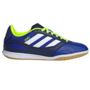 Adidas Super Sala Competition III IN Indoor Kinder Fu�ballschuhe Hallenschuhe Sportschuhe blau/wei�/gelb JR5401