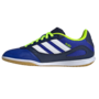 Adidas Super Sala Competition III IN Indoor Kinder Fu�ballschuhe Hallenschuhe Sportschuhe blau/wei�/gelb JR5401