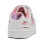 Hummel St Power Play JR Glitzer Kinder Sneaker Sportschuhe Schuhe weiss/rosa 229839-3368