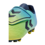 Hummel Hattrick MG JR Fu�ballschuhe Klettverschluss gr�n/blau/schwarz 217580-5031