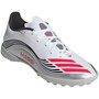 Adidas F50 Messi League TF Fu�ballschuhe Nockenschuhe weiss/silber/schwarz/rot JP7448 