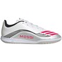 Adidas F50 Messi Club JR IN Indoor Fu�ballschuhe Hallenschuhe wei�/silber/schwarz/rot JP7452