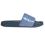 Adidas Adilette Shower Slide Badelatschen Badeschlappen Sandale blau metallic JR0669