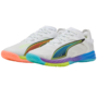 Puma Accelerate Nitro SQD 4 GO Game On Indoor Handball Hallenschuhe Sportschuhe weiss/bunt 108886-01