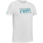 Babolat Padel Cotton Tee Herren T-Shirt wei�/hellblau 6MS24441-1000