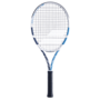 Babolat Evo Drive Tennisschl�ger Tennis Racket Strung besaitet wei�/blau 102537-153