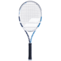 Babolat Evo Drive Lite Tennisschl�ger Tennis Racket Strung besaitet wei�/blau 102539-153