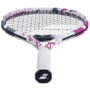 Babolat Evo Aero Lite Tennisschl�ger Tennis Racket Strung besaitet wei�/pink/grau 102519-100