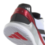Adidas Crazyquick Lightstrike LS Padel Padelschuhe Padel-Tennis Sportschuhe weiss/schwarz/rot/silber IE3924