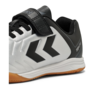 Hummel Top Star I.C. VC 2.0 Indoor IN Hallenschuhe Fu�ballschuhe Klettverschluss silber/schwarz 234866-2250