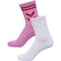 Hummel hml2-PACK SOCKS LOVE Sport Socks Sportsocken Socken Handballsocken wei�/bunt 228036-7995