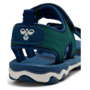 Hummel Sandal Sport JR Kinder Trekking Sandale Klett gr�n/blau 203304-6712