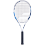 Babolat Evoke Team Tennisschl�ger Tennis Racket Strung besaitet wei�/blau 121245-100