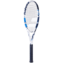 Babolat Evoke Team Tennisschl�ger Tennis Racket Strung besaitet wei�/blau 121245-100