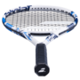 Babolat Evoke Team Tennisschl�ger Tennis Racket Strung besaitet wei�/blau 121245-100