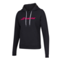 Babolat Exercise Hood Sweat Damen Hoodie Hoody Pullover Kapuzenpullover schwarz/pink 4WP1041-2000