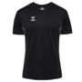 Hummel hmlAuthentic PL Poly Herren Jersey Trikot T-Shirt Sportshirt Herrenshirt S/S schwarz/wei� 219964-2001