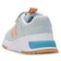 Hummel Omni1 JR VC Klett Kinderschuhe Sneaker blau/wei�/orange 215027-7448