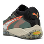 Puma Eliminate Nitro SQD 4 F.B. Forever Better Special Edition Indoor Handball Hallenschuhe Sportschuhe oliv/schwarz/rot 108568-01