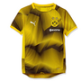Puma BVB Borussia Dortmund LTD Kinder Stadium Training Aufw�rmtrikot Jersey Trikot T-Shirt JR gelb/schwarz 754542-01