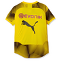 Puma BVB Borussia Dortmund LTD Kinder Stadium Training Aufw�rmtrikot Jersey Trikot T-Shirt JR gelb/schwarz 754542-01
