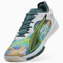 Puma Accelerate Nitro SQD 4 Berlin Special Edition Indoor Handball Hallenschuhe Sportschuhe grau/bunt 108935-01