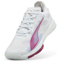 Puma Accelerate Nitro SQD 4 Indoor Handball Hallenschuhe Sportschuhe weiss/lila 108444-01