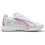 Puma Accelerate Nitro SQD 4 Indoor Handball Hallenschuhe Sportschuhe weiss/lila 108444-01