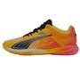 Puma Accelerate Nitro SQD Indoor Handball Hallenschuhe Sportschuhe orange/gelb/schwarz 108039-01