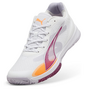 Puma Accelerate Turbo 4 Indoor Handball Hallenschuhe Sportschuhe weiss/lila 108445-01