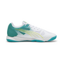 Puma Attacourt Indoor Handball Hallenschuhe Sportschuhe weiss/gr�n 107808-01