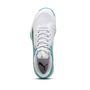 Puma Attacourt Indoor Handball Hallenschuhe Sportschuhe weiss/gr�n 107808-01