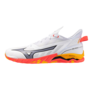 Mizuno Wave Mirage 5 Indoor Handball Volleyball Hallenschuhe Sportschuhe weiss/orange/bunt X1GA235098