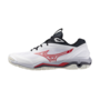 Mizuno Wave Stealth 6 Indoor Handball Volleyball Hallenschuhe Sportschuhe weiss/grau/rot X1GA243021