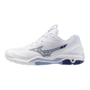 Mizuno Wave Stealth 6 Indoor Handball Volleyball Hallenschuhe Sportschuhe weiss/blau X1GA243096