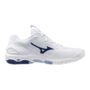 Mizuno Wave Stealth 6 Indoor Handball Volleyball Hallenschuhe Sportschuhe weiss/blau X1GA243096