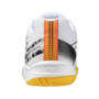 Mizuno Stealth Star 3 Jr. Kinder Indoor Handball Volleyball Hallenschuhe Sportschuhe weiss/schwarz/gelb X1GC250701